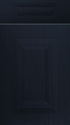 Oxford Navy Blue Ash Kitchen Doors