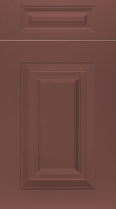 Oxford Super Matt Rusty Red Kitchen Doors