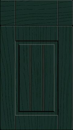 Newport Paint Flow Matt Fir Green Kitchen Doors
