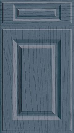 Palermo Paint Flow Matt Colonial Blue Kitchen Doors