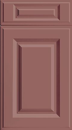 Palermo Super Matt Rusty Red Kitchen Doors