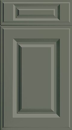 Palermo Super Matt Smoke Green Kitchen Doors