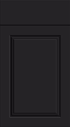 Paris Matt Black Kitchen Doors