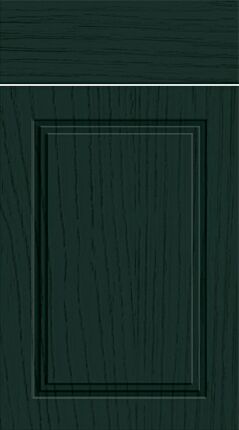 Paris Paint Flow Matt Fir Green Kitchen Doors
