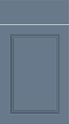 Paris Super Matt Misty Blue Kitchen Doors