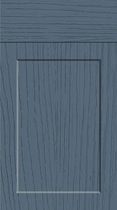 Richmond Paint Flow Matt Colonial Blue Kitchen Doors