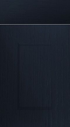 Salisbury Navy Blue Ash Kitchen Doors