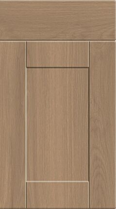 Shaker Canella Oak Kitchen Doors