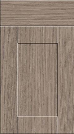 Shaker Grey Vicenza Oak Kitchen Doors