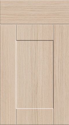 Shaker Light Vicenza Oak Kitchen Doors
