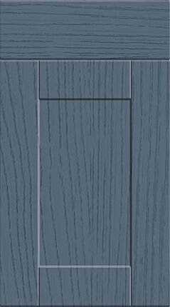 Shaker Paint Flow Matt Colonial Blue Kitchen Doors