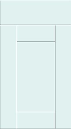 Shaker Super Matt Scandinavian Blue Kitchen Doors