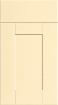Shaker Super Matt Vanilla Kitchen Doors