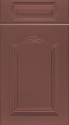 Sherwood Super Matt Rusty Red Kitchen Doors
