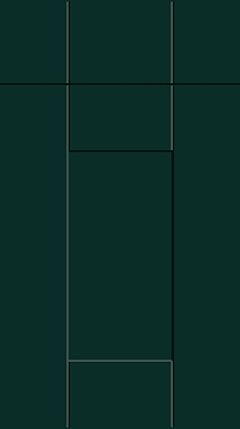 Warwick Super Matt Fir Green Kitchen Doors