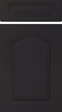 Sussex Supermatt Black Kitchen Doors