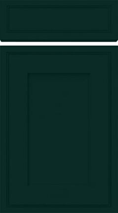 Northampton Supermatt Forest Green Kitchen Doors