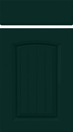 Midlands Supermatt Forest Green Kitchen Doors