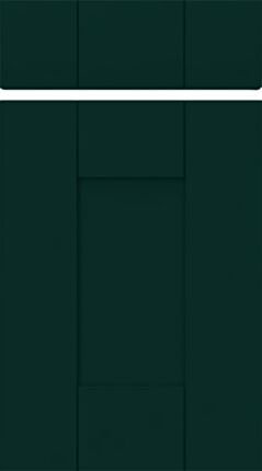 Buckingham Supermatt Forest Green Kitchen Doors