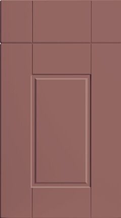 Surrey Super Matt Rusty Red Kitchen Doors