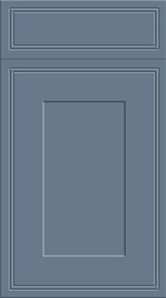 Tullymore Super Matt Misty Blue Kitchen Doors