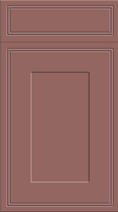 Tullymore Super Matt Rusty Red Kitchen Doors
