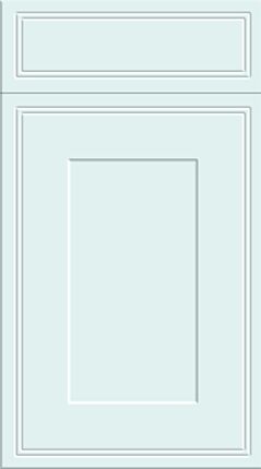Tullymore Super Matt Scandinavian Blue Kitchen Doors