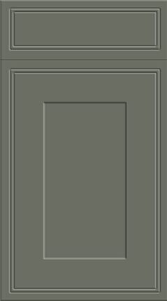 Tullymore Super Matt Smoke Green Kitchen Doors