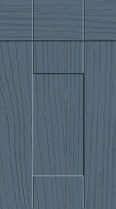 Warwick Paint Flow Matt Colonial Blue Kitchen Doors