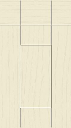 Warwick Paint Flow Matt Cream Kitchen Doors