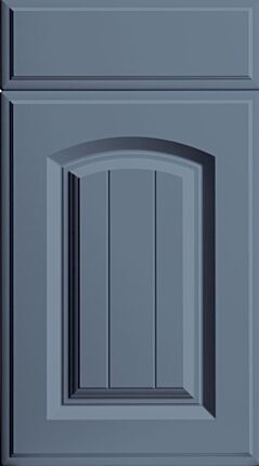 Westbury Super Matt Misty Blue Kitchen Doors