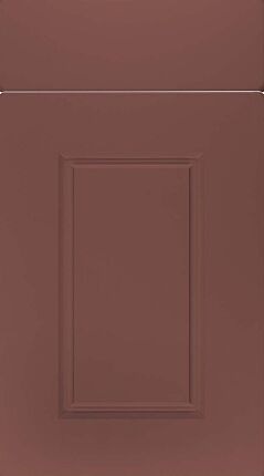 Westport Super Matt Rusty Red Kitchen Doors