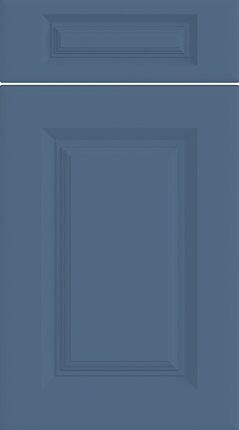 York Super Matt Alby Blue Kitchen Doors