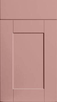Shaker Matt Blush Pink Kitchen Doors