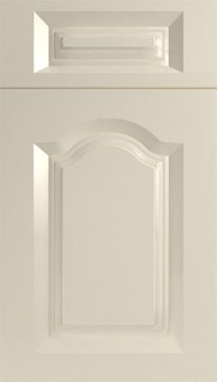 Sussex High Gloss Ivory Kitchen Doors