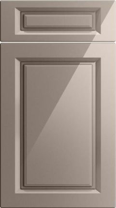 Berkshire High Gloss Stone Grey Kitchen Doors