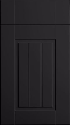 Newport Matt Black Kitchen Doors