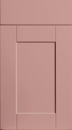 Shaker Matt Blush Pink Kitchen Doors