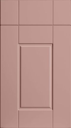 Surrey Matt Blush Pink Kitchen Doors