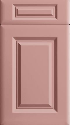 York Matt Blush Pink Kitchen Doors