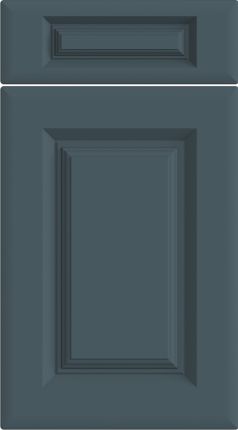 York Matt Colonial Blue Kitchen Doors