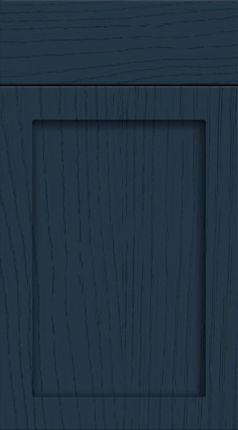 Oakham Paint Flow Matt Indigo Blue Kitchen Doors