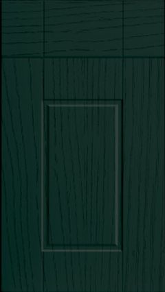 Surrey Paint Flow Matt Fir Green Kitchen Doors