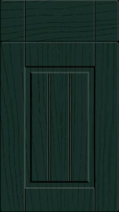 Newport Paint Flow Matt Fir Green Kitchen Doors