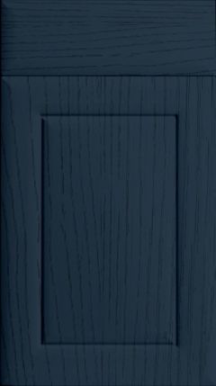 Ashford Paint Flow Matt Indigo Blue Kitchen Doors