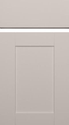 Wessex Supermatt White Grey Kitchen Doors