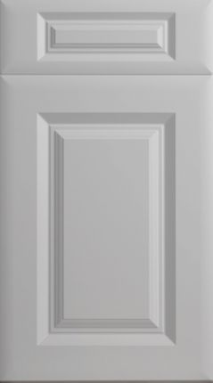 York High Gloss Light Grey Kitchen Doors