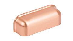 Brushed Copper Cup Pull Handle