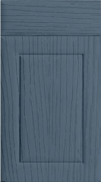 Ashford Paint Flow Matt Colonial Blue Kitchen Doors