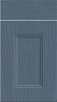 Buxton Paint Flow Matt Colonial Blue Kitchen Doors